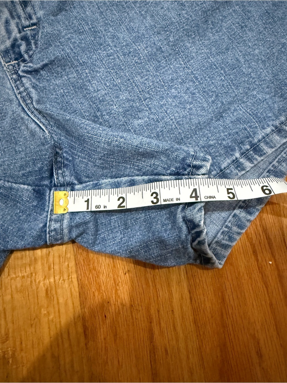 Vintage 90s Riders by Lee High Rise Denim Mom Shorts 14M - Picture 5 of 7